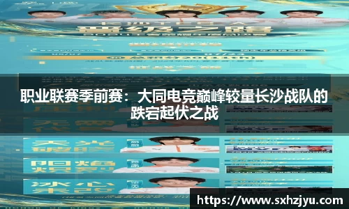 职业联赛季前赛：大同电竞巅峰较量长沙战队的跌宕起伏之战